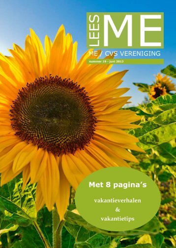 beknopte webversie - ME|cvs Vereniging