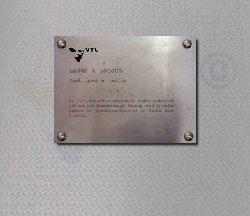 Laden & lossen - Talentstad - VTL-studieweb