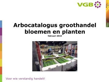 Arbocatalogus groothandel bloemen en planten - VGB