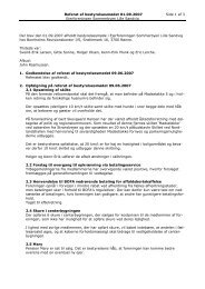 Referat af bestyrelsesmødet 01.09.2007 Side 1 af 3 ... - lillesandvig.dk