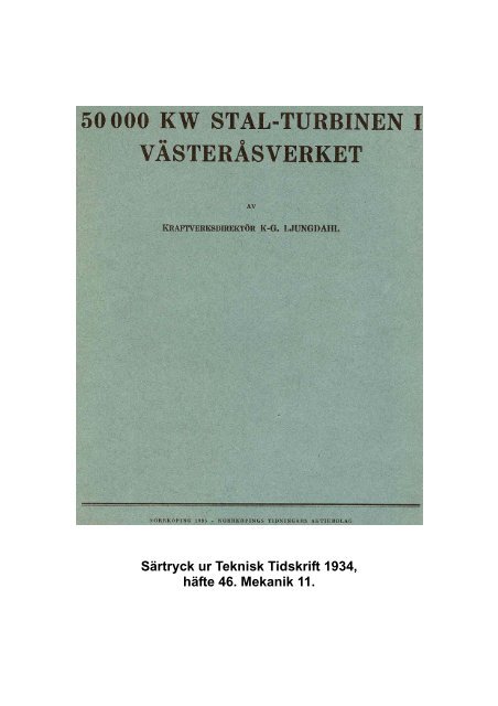 50 000 kw stal-turbinen i