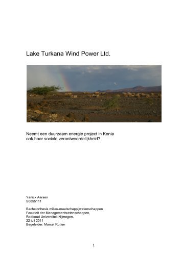 Lake Turkana Wind Power Ltd. - RUhosting