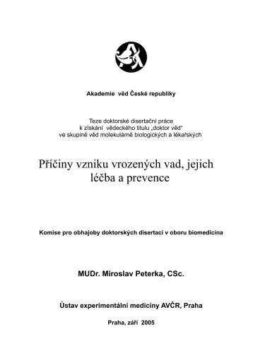 Environmental risk and newborn sex ratio - Akademie věd České ...