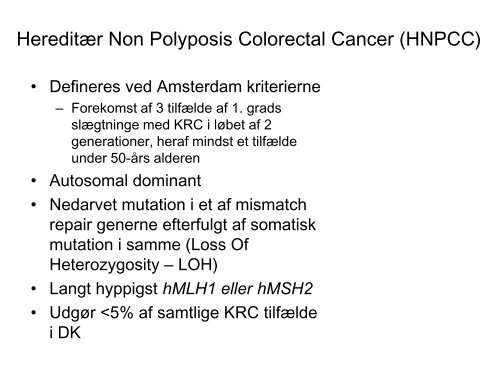 Colons epiteliale tumorer - Gastro.patologi.org