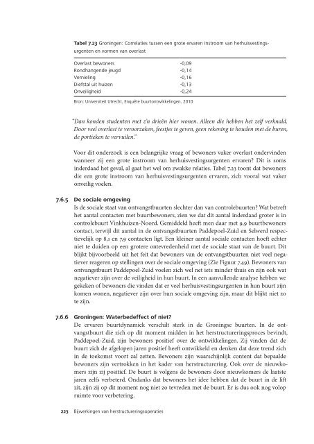 Rapport - Bijwerkingen van herstructureringsoperaties - KKS