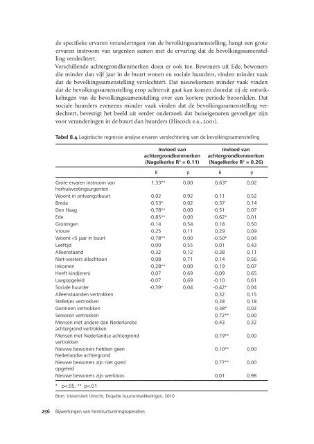 Rapport - Bijwerkingen van herstructureringsoperaties - KKS