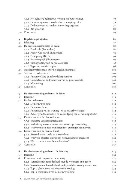 Rapport - Bijwerkingen van herstructureringsoperaties - KKS