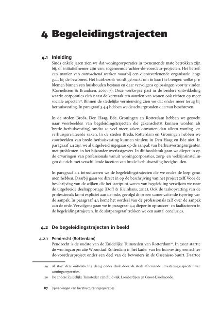 Rapport - Bijwerkingen van herstructureringsoperaties - KKS