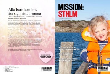 mission:sthlm . jUni . 2011 - Stockholms Stadsmission