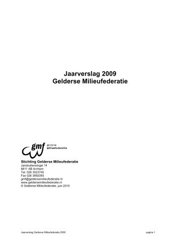 Jaarverslag 2009 - Irion Technologies