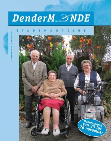 Stadsmagazine 09 - oktober 2006 - pdf - Stad Dendermonde