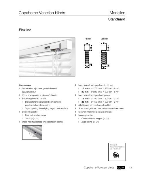 Aluminium venitians - Copahome