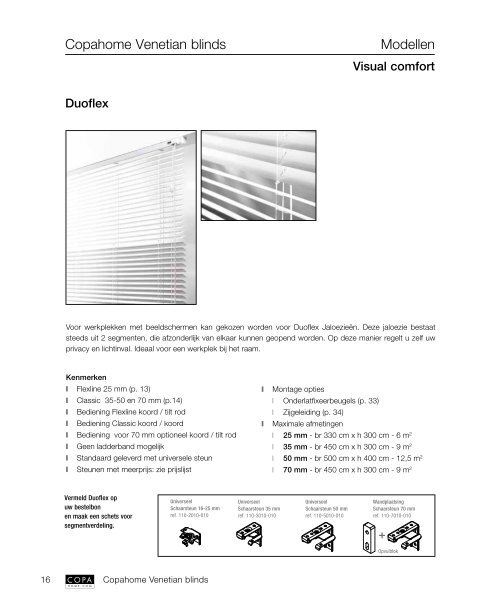 Aluminium venitians - Copahome