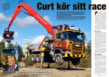 Reportage från tidningen "Trucking nr 11"