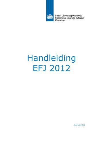 Handleiding efj 2012 (1052Kb, pdf) - DUO