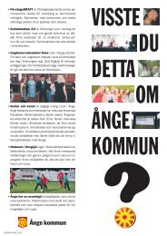 Visste du april 2012.pdf - Ånge kommun