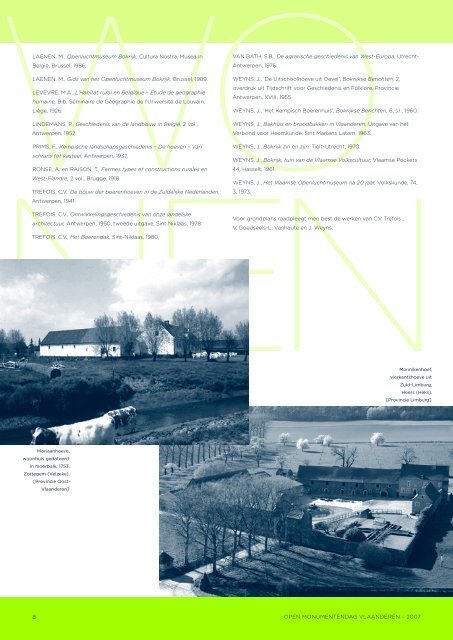 Inleiding tot landelijke architectuur in Vlaanderen - Open ...