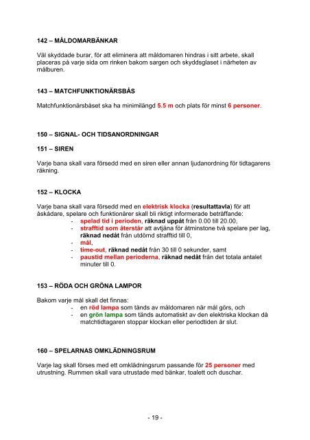 OFFICIELL REGELBOK 2002/2003