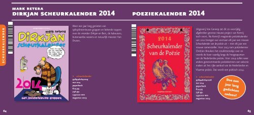 voorjaar 2013 - Uitgeverij Van Gennep