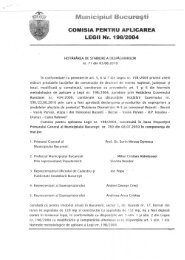 u icipiu Bucureşti COMISIA PENTRU APLICAREA LEGII Nr. 198/2004