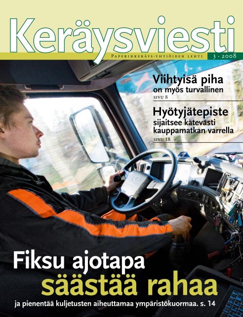 Keräysviesti 3/2008 - Paperinkeräys