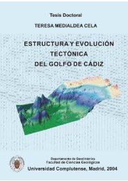 Estructura y evolución tectónica del Golfo de Cádiz - ETSI de Minas ...