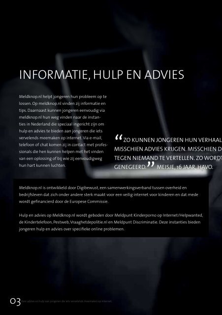 Download hier de brochure over Meldknop.nl. - Digivaardig Digiveilig