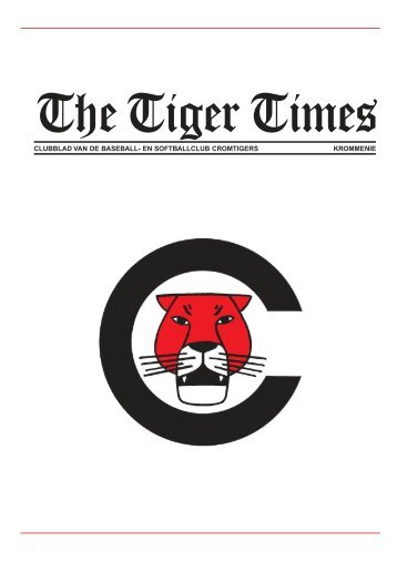 tiger times 903 - Cromtigers