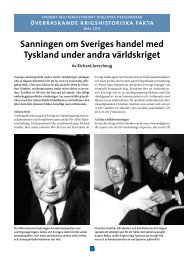 Sanningen om Sveriges handel med Tyskland under andra ...