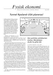 Tunnel Ryssland–USA planeras! (pdf) - LaRouche.se