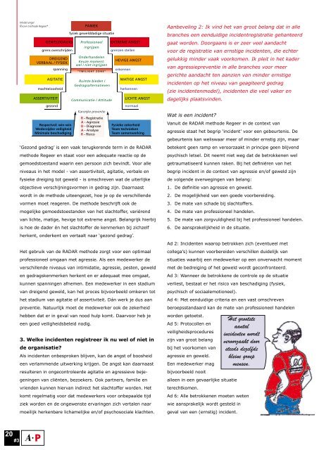 Kosten en baten van agressie veiligheidsbeleid - Tijdschrift over ...