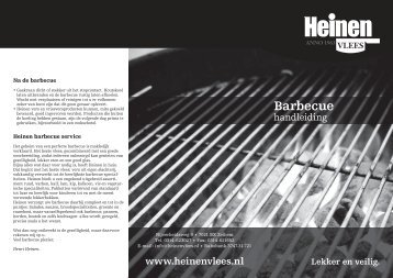 BBQ Handleiding zw.indd - Heinenvlees