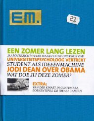 EEN ZOMER LANG LEZEN