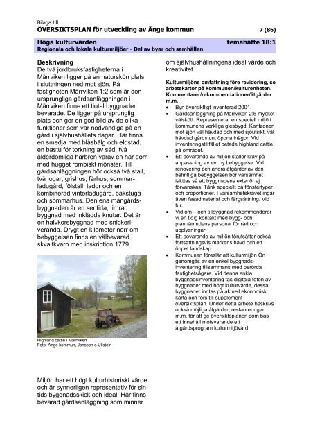 th 18-1 Höga kulturvärden.pdf - Ånge kommun
