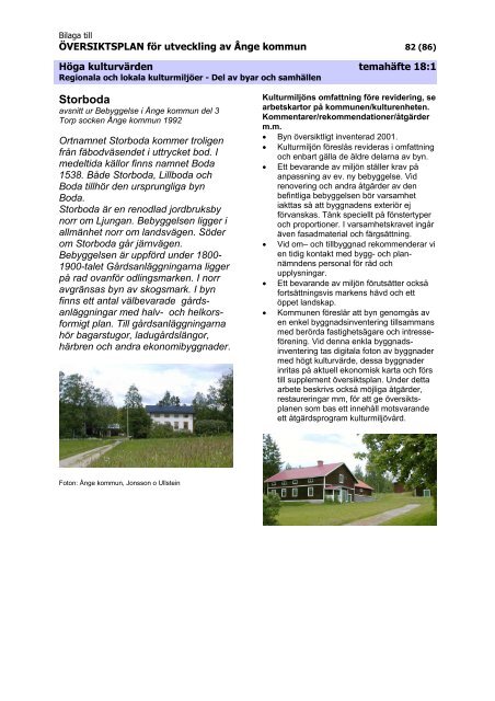 th 18-1 Höga kulturvärden.pdf - Ånge kommun