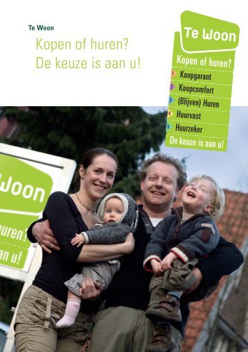 Kopen of huren? De keuze is aan u! - Woningstichting Bergh