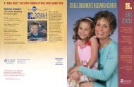 2006 Annual Report - the Steele Children's Research Center ...