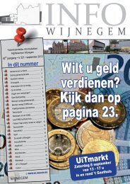 Info september - Gemeente Wijnegem