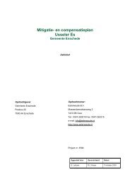 Mitigatie- en compensatieplan Usseler Es - ruimtelijkeplannen ...