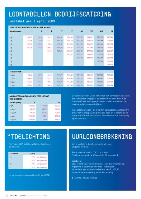 Cateren achter slot en grendel - FNV Catering