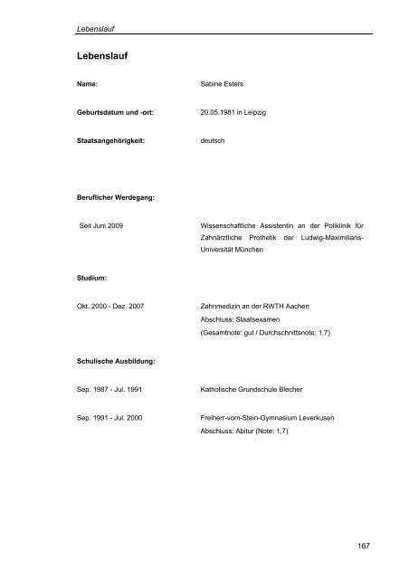 Vergleich zweier Messverfahren zur ... - RWTH Aachen University