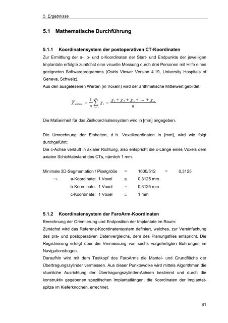 Vergleich zweier Messverfahren zur ... - RWTH Aachen University