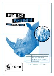 Crime and punishment in the wildlife trade - WWF UK