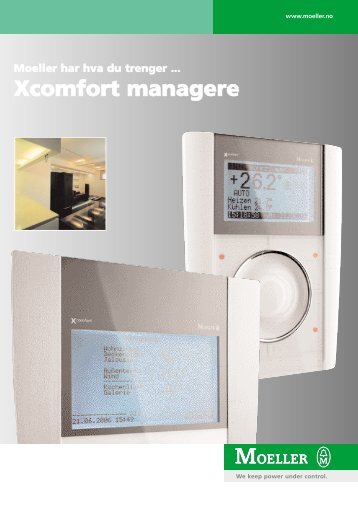 Xcomfort managere - Moeller