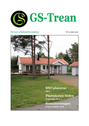 Medlemsbladet september-12.pdf - GS - Facket för skogs-, trä
