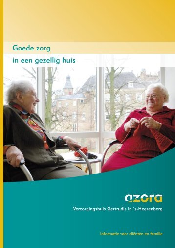 Goede zorg in een gezellig huis - Azora
