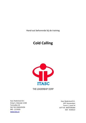 Cold Calling - Itasc
