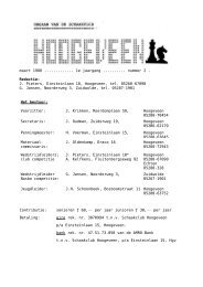 2. Maart 1980 - Schaakclub Hoogeveen