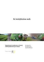 De bedrijfskolom melk - Landbouw en Visserij - Vlaanderen.be