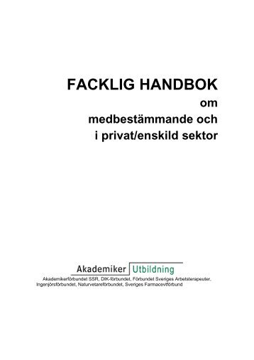 FACKLIG HANDBOK - Bosbec